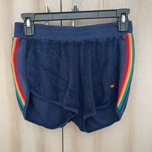Aviator Nation terry cloth shorts